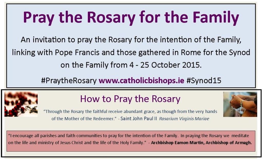 Pray the Rosary for the Family | Irish Catholic Bishops' Conference