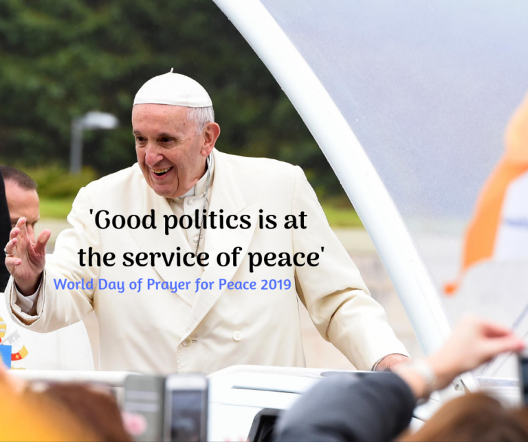 Pope Francis’ message for World Day of Peace, 1 January 2019 Irish