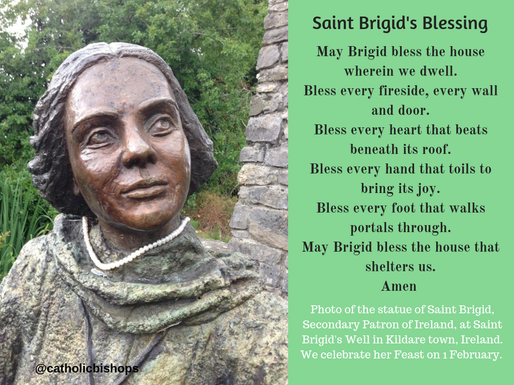 Our Patron Saint — St Bridget UP