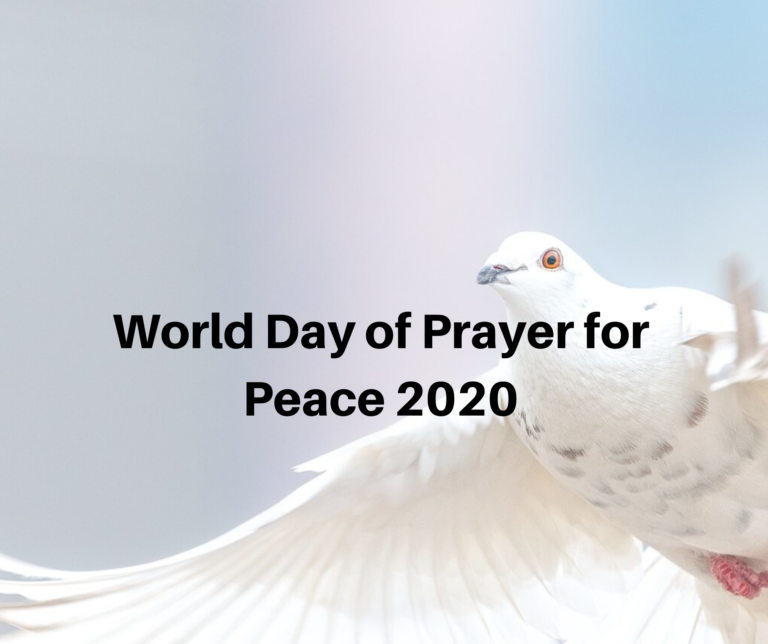World Day of Prayer for Peace 2020 Irish Catholic Conference