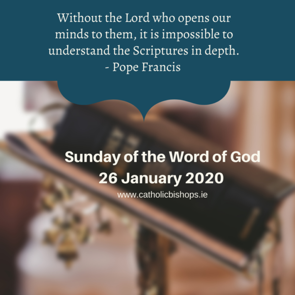 Resources for ‘Sunday of the Word of God’ | Irish Catholic Bishops