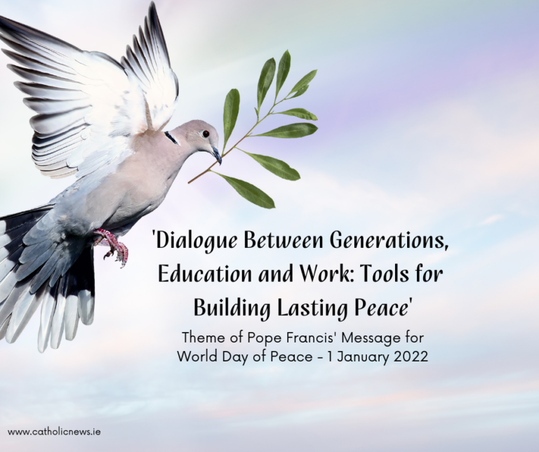 Pope Francis’ Message for the World Day of Prayer for Peace 2022